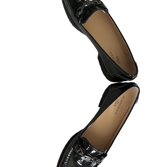 AK Anne Klein iflex NWOT Black Patent leather shoes size 10M - Picture 4 of 10